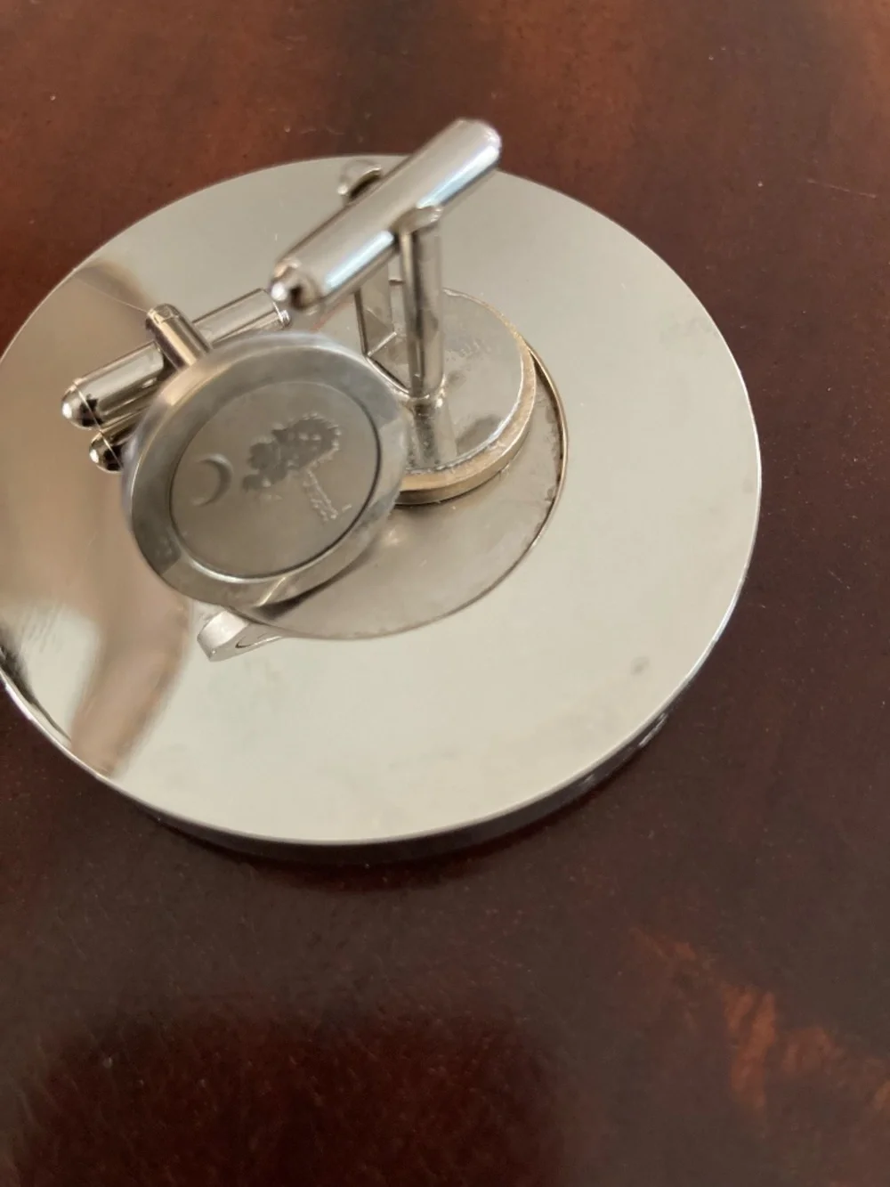 Unique South Carolina Palmetto Crescent Cufflinks